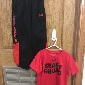 Under armour boys set